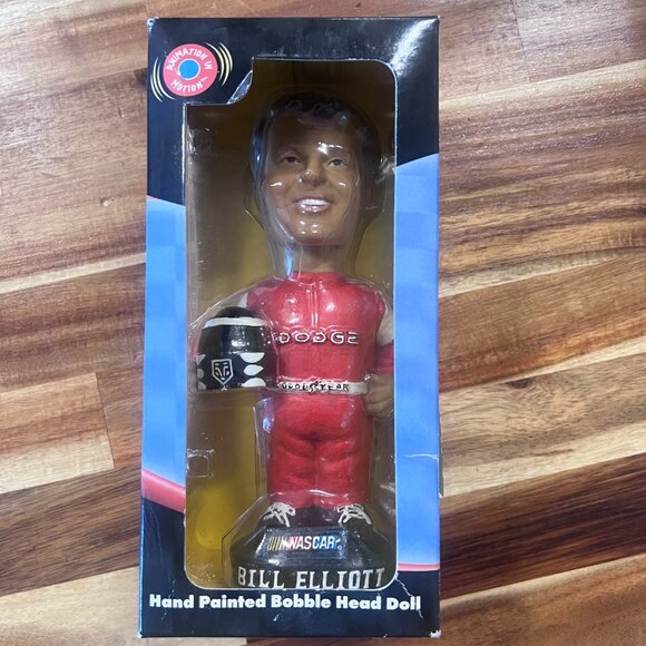 NASCAR - 2001 Bill Elliott Bobble Dobbles, Hand painted doll - Picture 6 of 6